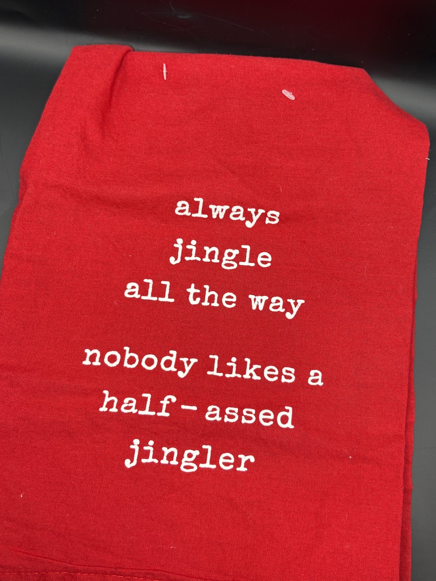 Jingle All the Way Kitchen Towel