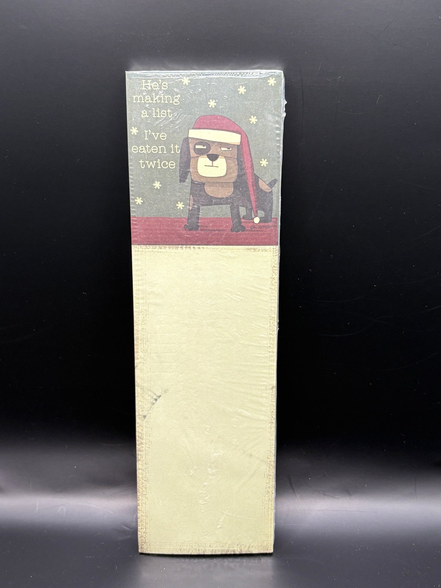 Making a List Eaten It Twice List Pad