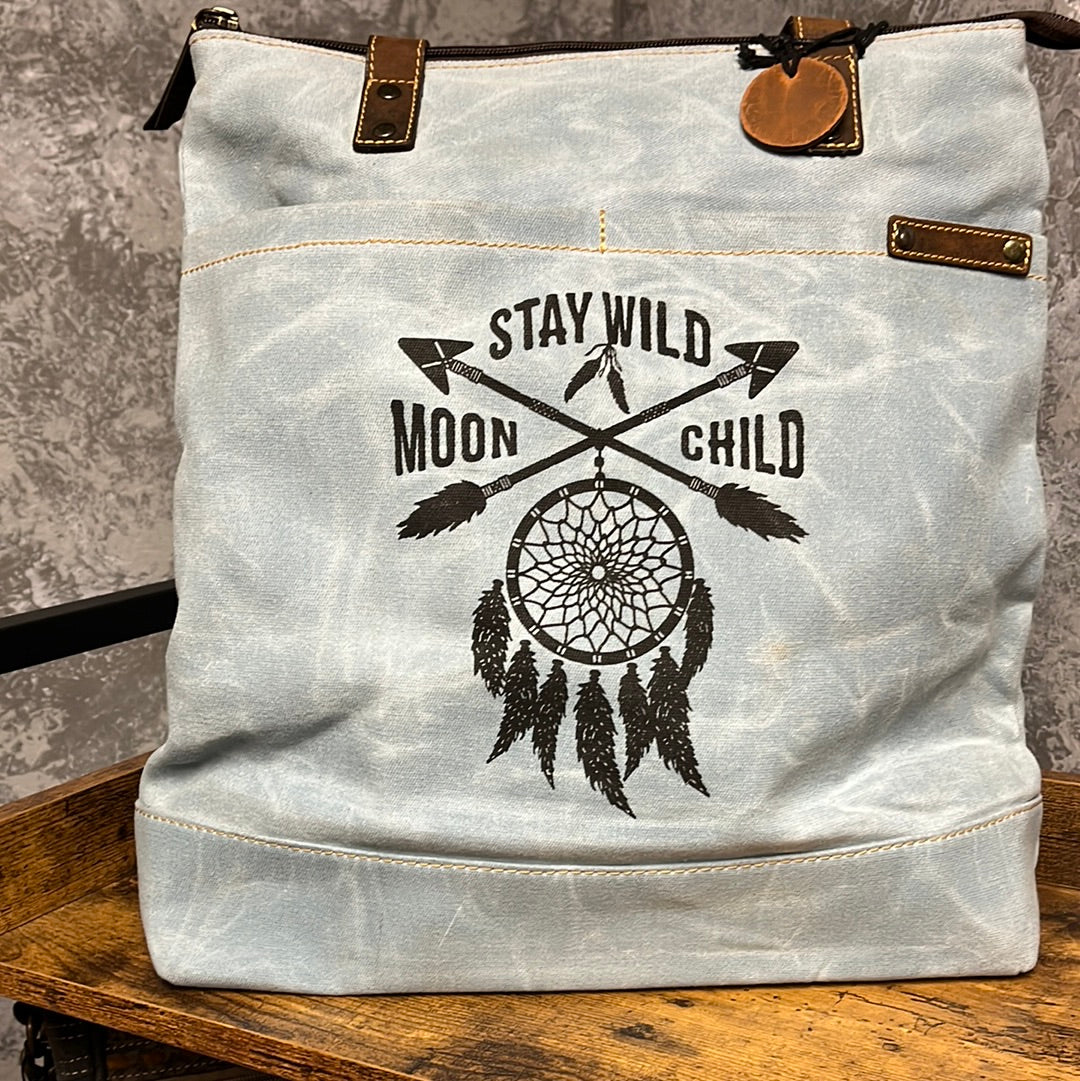 Myra- Stay Wild Moon Child Tote Bag