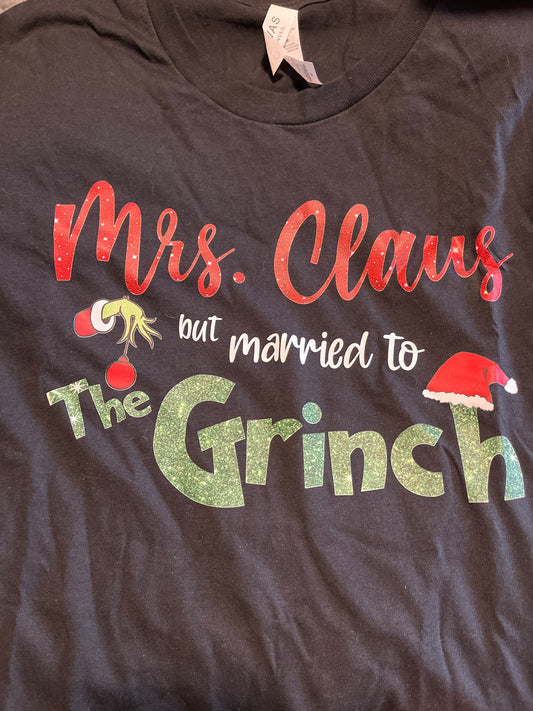 Mrs Claus Married to Grinch