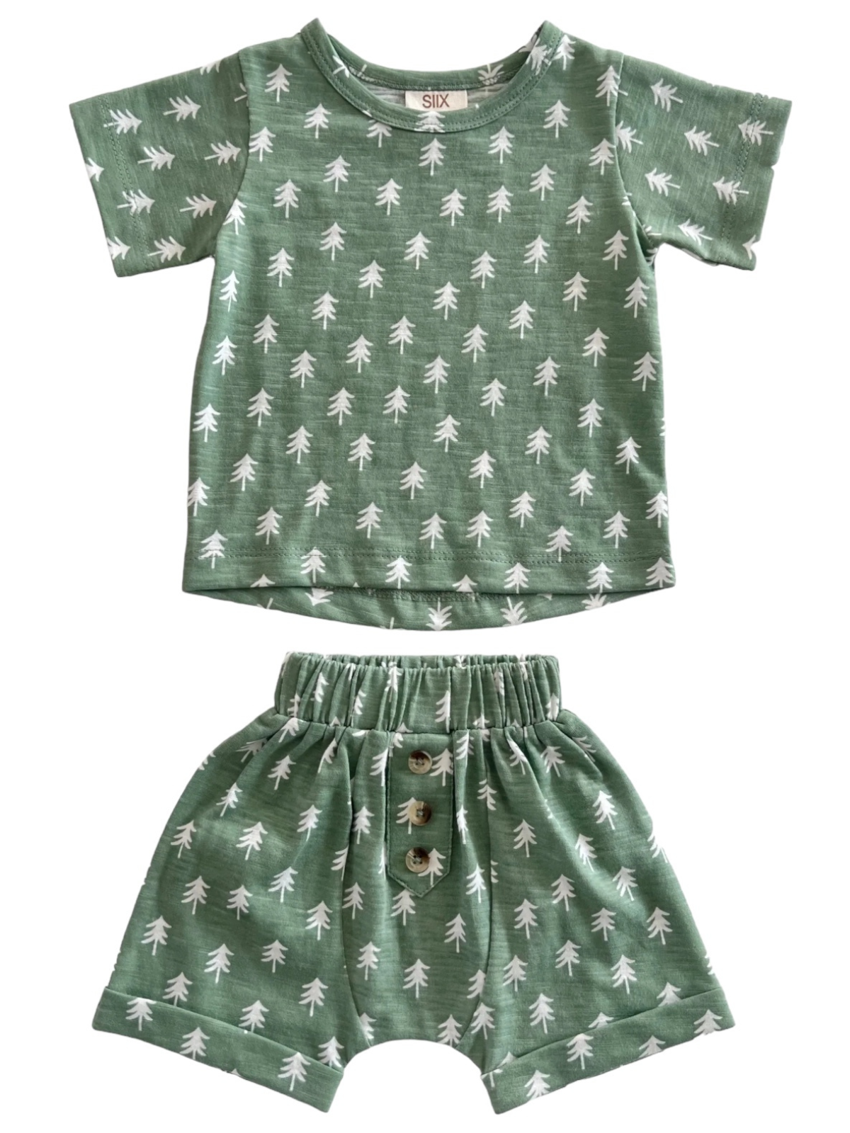 Tree / Organic Tee & Short Set (Baby - Kids)