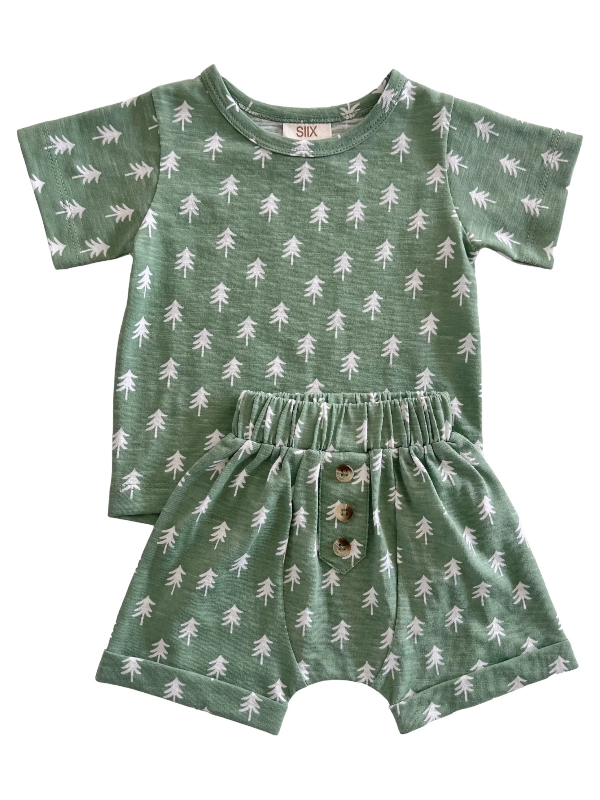 Tree / Organic Tee & Short Set (Baby - Kids)