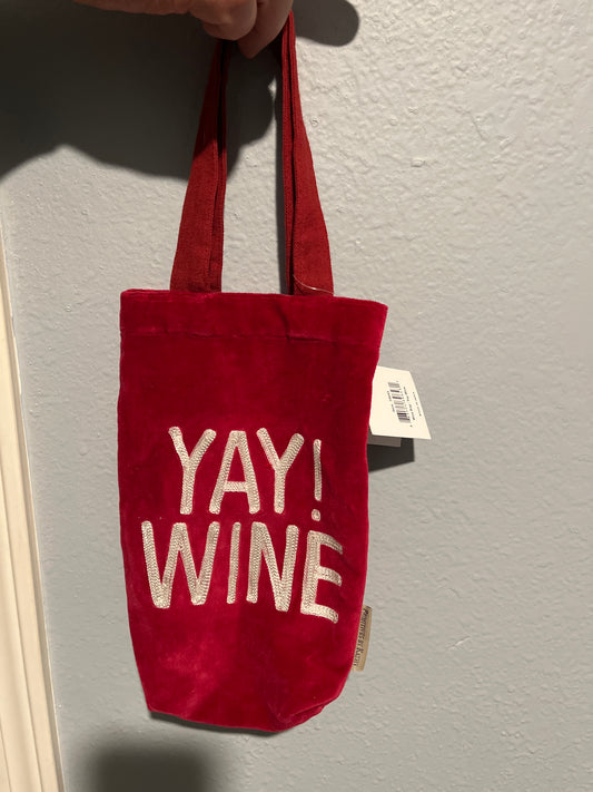 Yay Wine Wine Bag