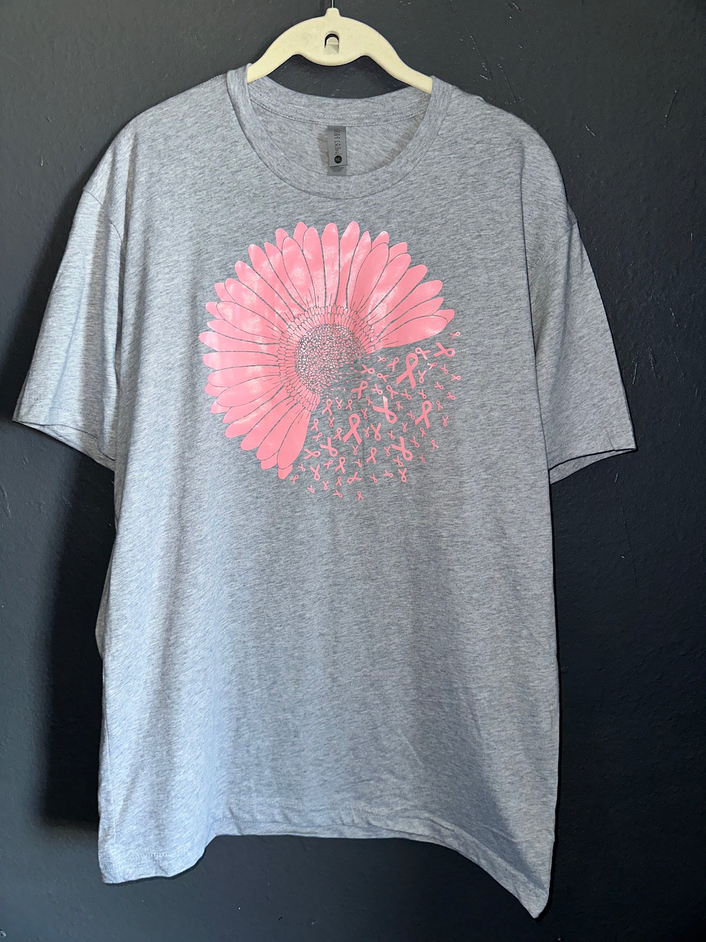 Breast Cancer Sunflower t-shirt