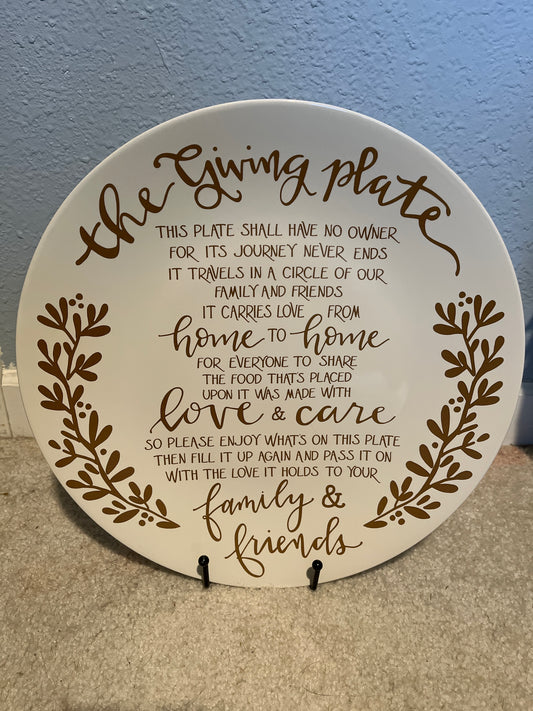 The Giving Plate