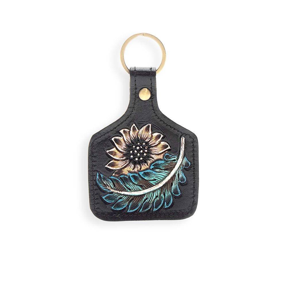 Dusty Bloom Key Fob