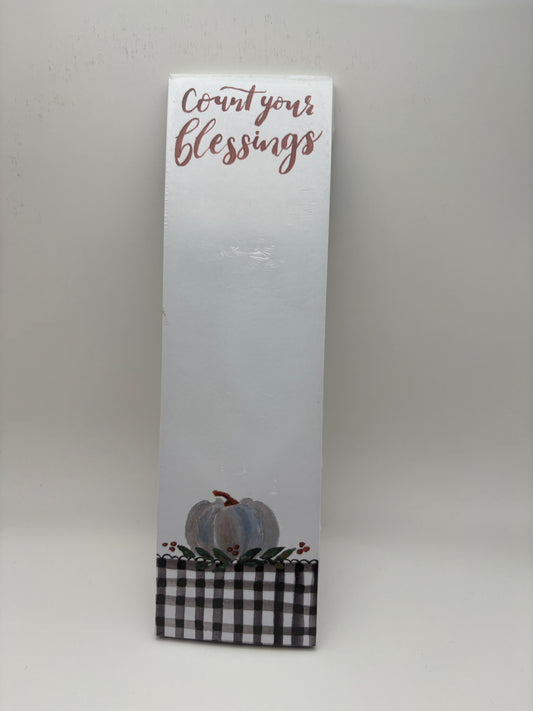 Count Your Blessings- Listpad