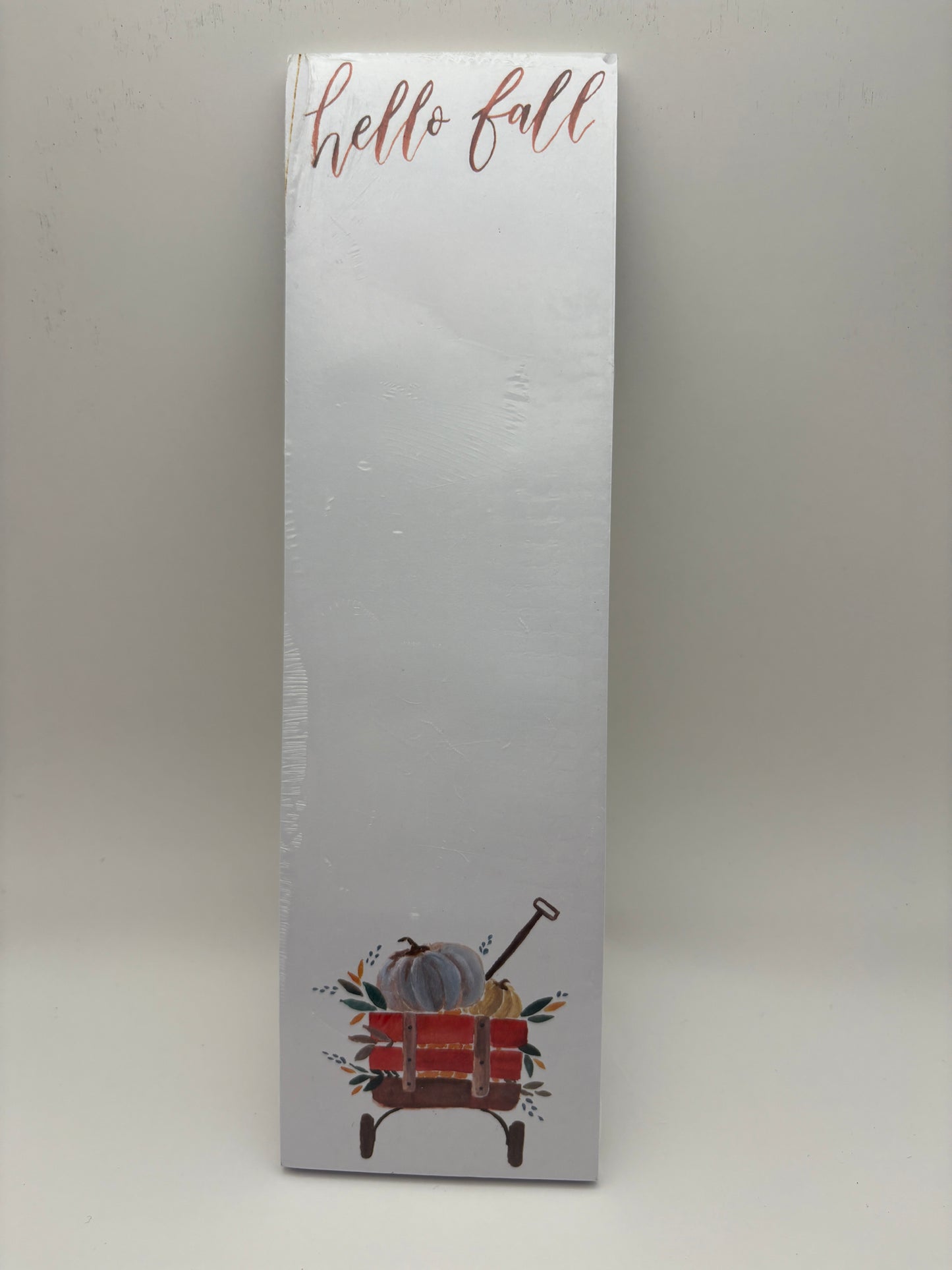 Hello Fall List Pad