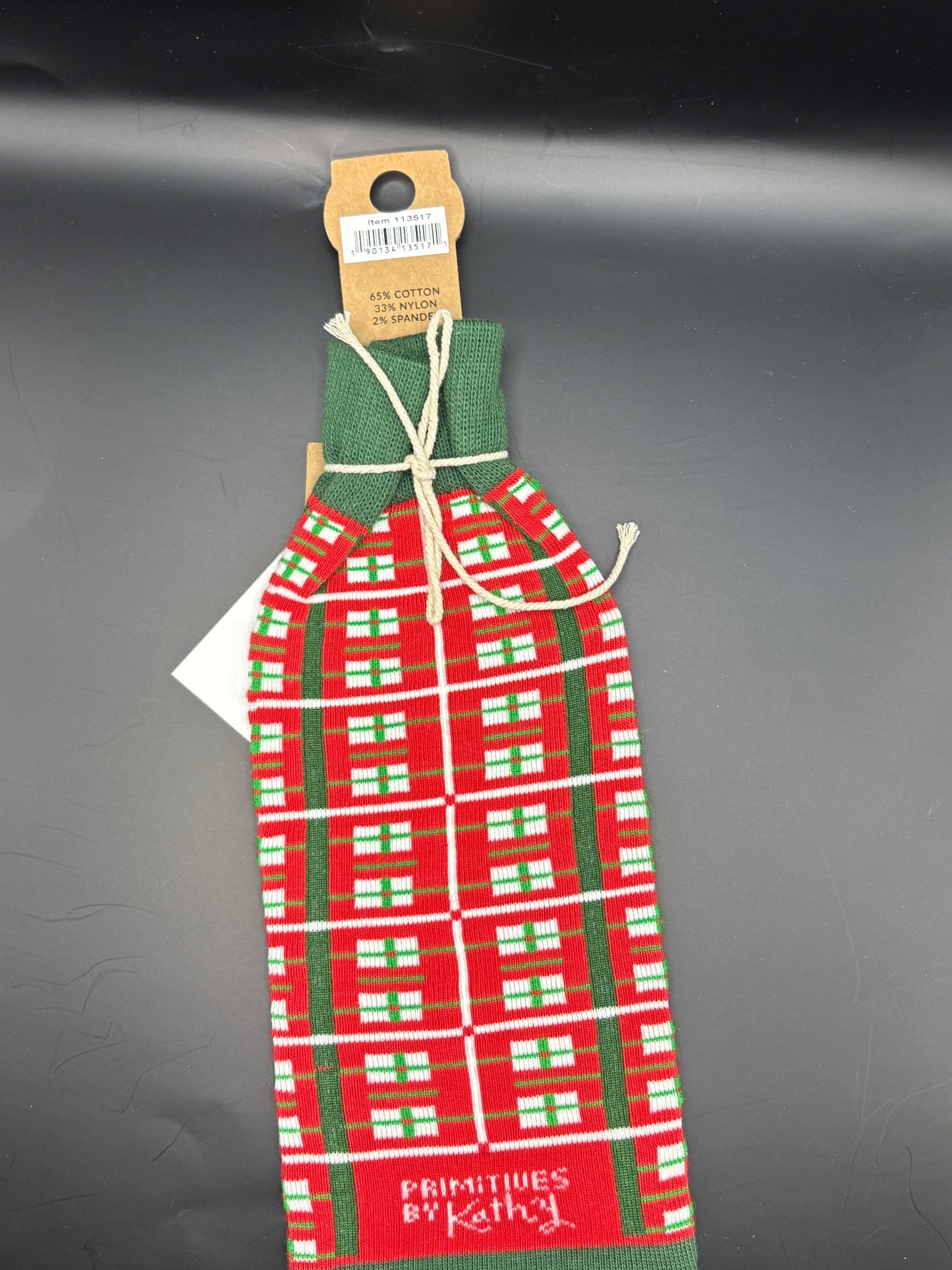 Alcohol Count as Holiday Spirit  Wine Sock