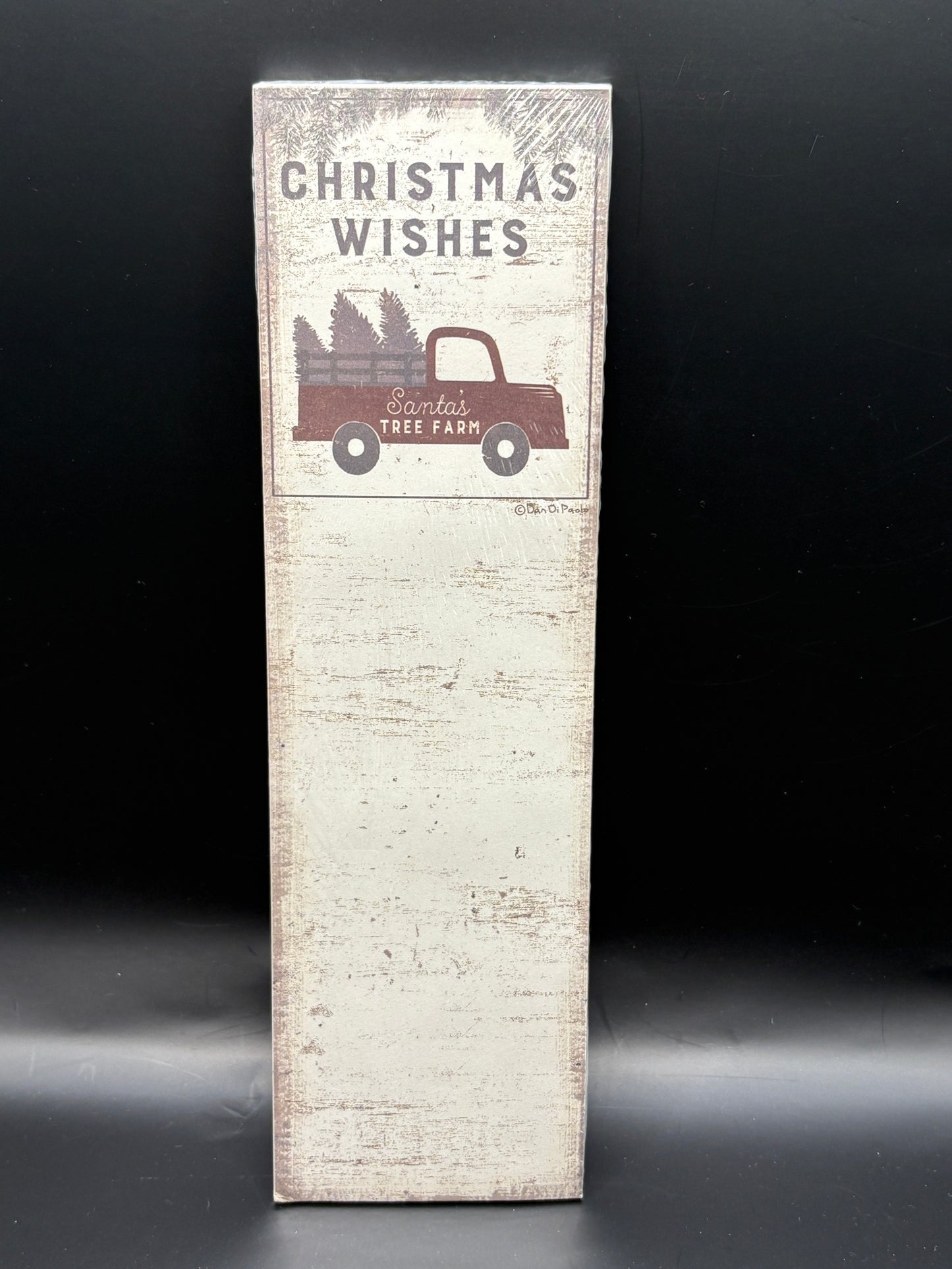 Christmas Wishes List Pad