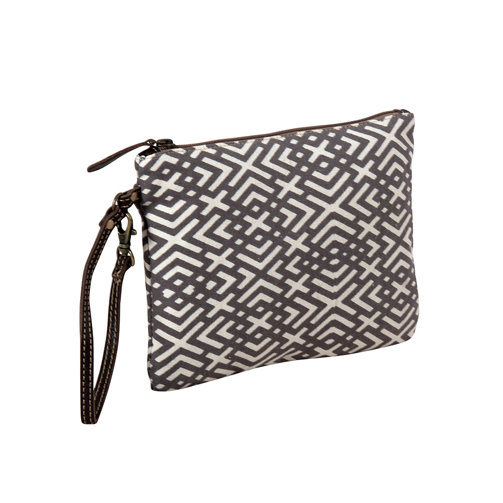 Terrance Geometric Pouch